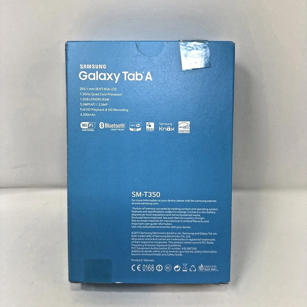 Samsung Galaxy Tab A SM-T350 16GB  Wi-Fi 8.0